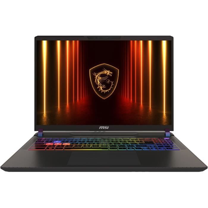 PC portable MSI Vector 16 HX AI A2XWHG 235XFR 16 QHD IPS 240Hz  Core Ultra 7 255HX RAM 32Go SSD 1 To RTX 5070 Ti DOS
