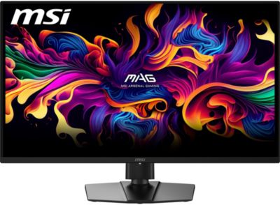 MSI MAG 322UP QD-OLED E16 écran Gaming 32 Pouces 4K UHD - Dalle Quantum Dot OLED 3840 x 2160, 165 Hz 0.03 ms, DisplayHDR True Black 400, Compatible G-Sync, HDMI 2.1, DP 1.4a, Compatible VESA