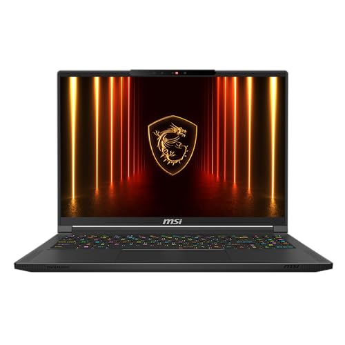 MSI Stealth 16 AI A2HWGG-006FR Intel Core Ultra 7 255H - 32GB DDR5 - SSD 1TB - Nvidia RTX5070 8GB - 16' QHD OLED 240Hz -Windows 11 Famille
