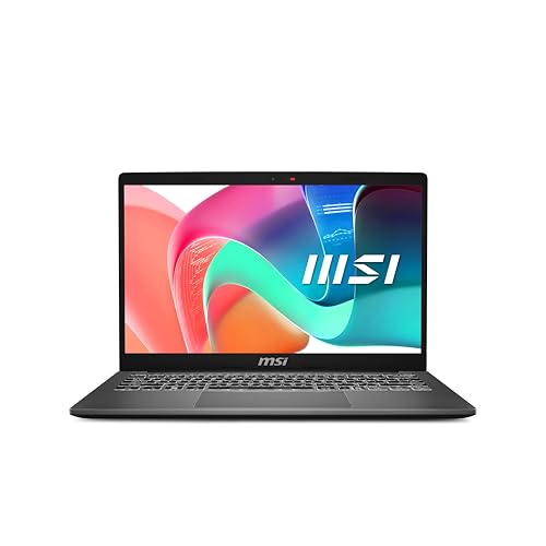 MSI Modern 13 F1MG-041FR Intel Core 5 120U - 16GB DDR4 (2 x 8GB)- SSD 512GB - Intel UHD Graphics - 13.3' Full HD - Windows 11 Professionnel - Azerty retroeclairé