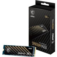 MSI SSD MSI Spatium M450 500GB PCIe 4.0 NVMe 3000 MB s
