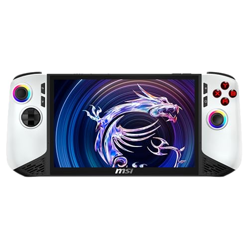 MSI Claw 8 AI A2VM Polar Tempest Edition-086FR Intel Core Ultra 7 258V - 32GB LPDDR5 - SSD 2TB - Intel Arc Graphics - 8 Full HD 120Hz Tactile 500Nits - WiFi 7 - Windows 11 Famille