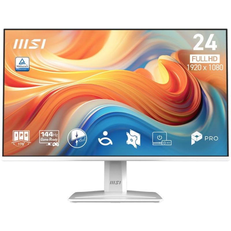 MSI Écran PC MSI PRO MP243W E14 24 Full HD 144Hz IPS HDR Ready 1ms Haut-parleurs