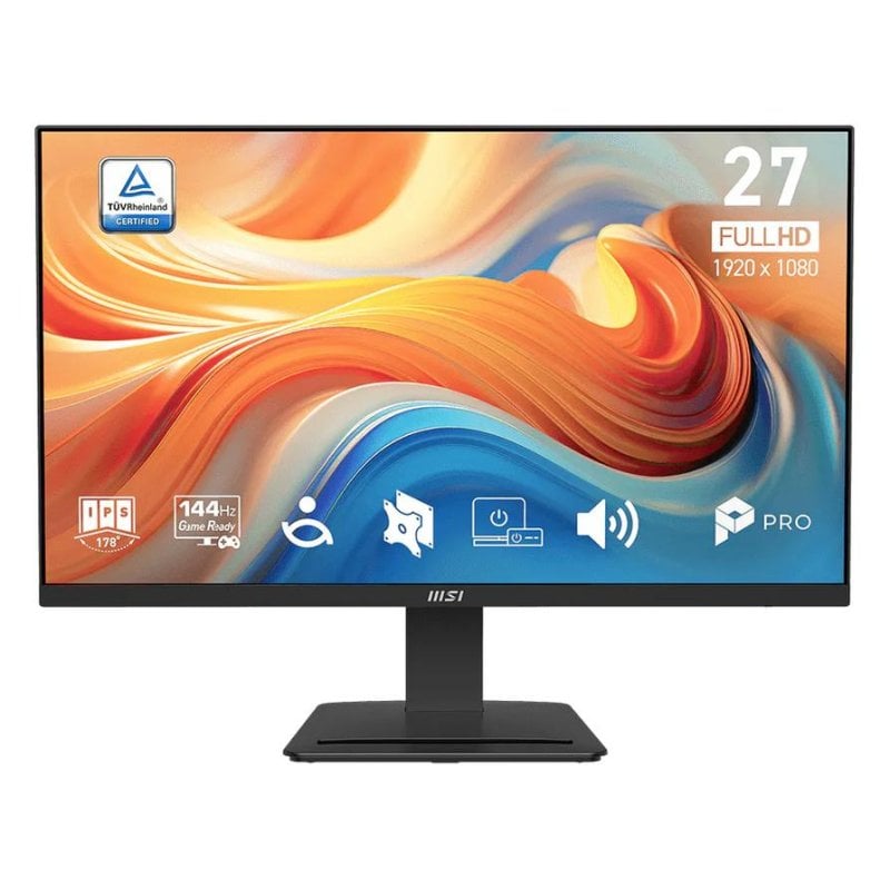 MSI Écran PC MSI Pro MP273 E14A 27 Full HD 144Hz IPS FreeSync Haut-parleurs 1ms