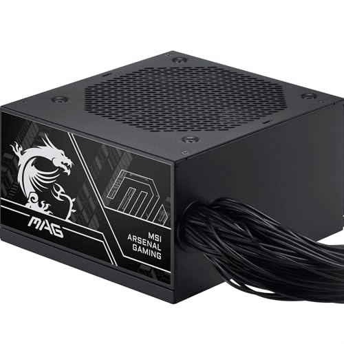 Bloc d PC - MSI - MAG A750BN - PCie 5.0 - SATA III - 750 W - Ventilateurs 120 mm - Black