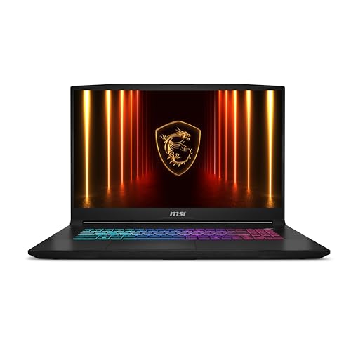 MSI Katana 17 HX B14WFK-227 Ordinateur portable de jeu (Noir, Intel Core i7-14650HX, NVIDIA GeForce RTX 5060, 16 Go DDR5, 1 To (SSD 1 T), Windows 11 Home)