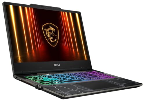 MSI Cyborg 15, PC Portable Gaming, 15,6 pouces Full HD 144 Hz, Intel Core i7 1240H, NVIDIA GeForce RTX 3060, 16 Go DDR5, 1 To SSD, Windows 11 Home, Clavier QWERTZ, Noir, B2RWFKG-068
