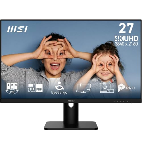 MSI Pro MP273UP E6 Écran Professionnel 27 UHD