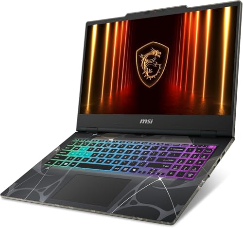 MSI Cyborg 15 B2RWFKG-245XIT Ordinateur portable Gaming, 15,6 FHD 144 Hz, Intel Core 7 240H, Nvidia RTX 5060 8 Go GDDR7, 1 To SSD NVMe PCIe4, 16 Go RAM DDR5 5600 MHz, WiFi 6E, Free DOS