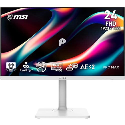 MSI Pro Max 241PHW E14 Écran Professionnel 23.8 FHD