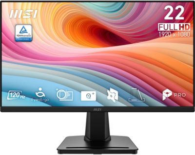 MSI Écran PC MSI PRO MP225 21,5'' Full HD 120Hz VA 1ms Antireflet VESA