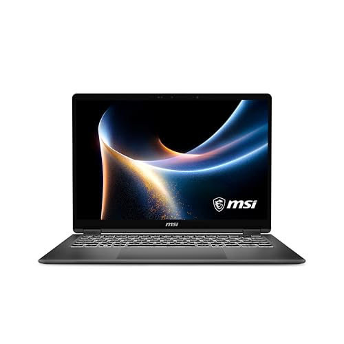 MSI Prestige 14 Flip AI D3MTG-002FR Intel Core Ultra X7 358H - 32GB LPDDR5 - SSD 1TB - Intel Arc Graphics - 14 Touch Screen FHD OLED 60Hz Gorilla Glass - Windows 11 Famille -Stylet fournie