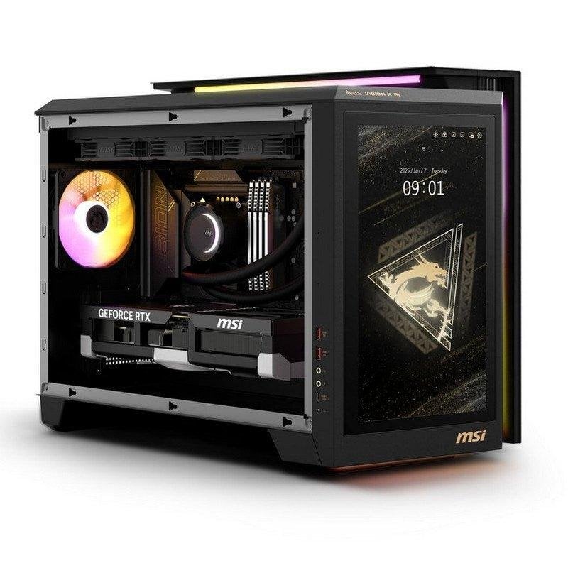 MSI PC de bureau MSI MEG Vision X AI Intel Core Ultra 7 270K Plus 64GB 2TB SSD RTX 5080 Windows 11
