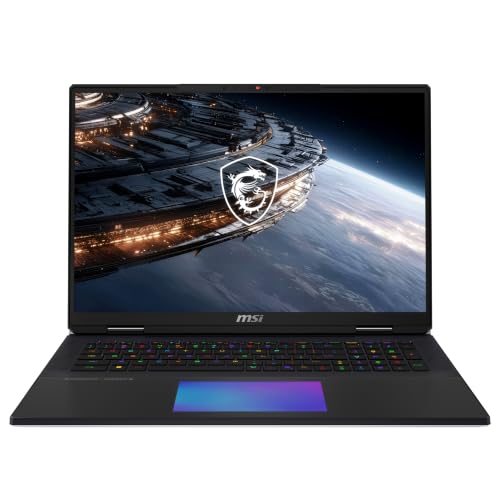 MSI Titan 18 HX A2WJ-1410FRY Intel Core Ultra 9 290HX Plus - 64GB DDR5 - SSD 2TB - Nvidia RTX5090 24GB - 18' UHD Miniled 240Hz - Windows 11 Professionnel