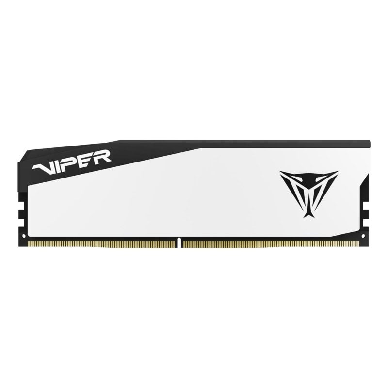 Patriot Mémoire RAM Patriot Viper Elite 5 16Go 1x16Go DDR5 6000MHz CL30 Intel XMP AMD EXPO White