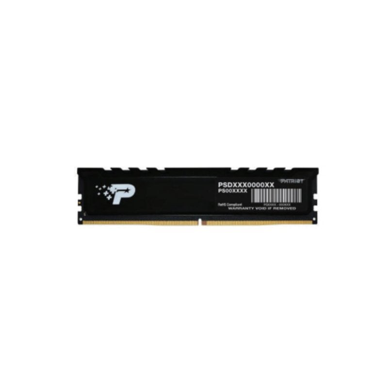 Patriot Mémoire RAM Patriot Signature Premium PSP516G560081H1 16GB 1x16GB DDR5 5600MHz CL46 Non-ECC DIMM