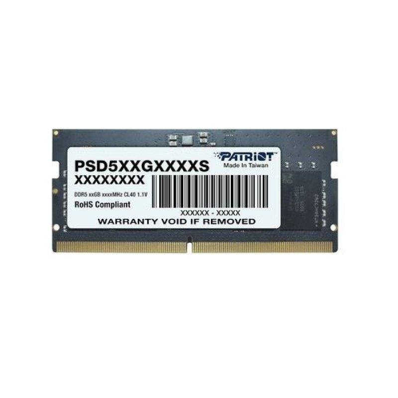Patriot Mémoire RAM Patriot Signature Line PSD516G560081S 16GB 1x16GB DDR5 5600MHz CL46 SO-DIMM