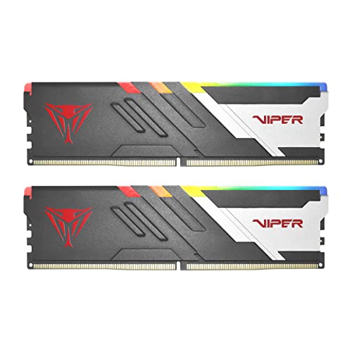 Patriot Mémoire RAM Patriot Viper RGB PVVR532G640C32K 32GB 2x16GB DDR5 6400MHz Kit PC RGB