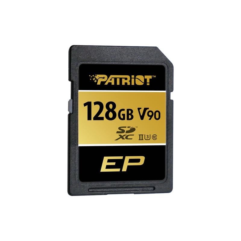 Patriot Carte mémoire Patriot EP 128 Go SDXC UHS-II V90 Classe 10