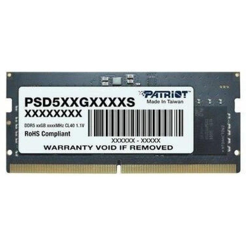 Patriot Mémoire RAM Patriot Signature Line PSD532G56002S 32GB 1x32GB DDR5 5600MHz CL46 SO-DIMM