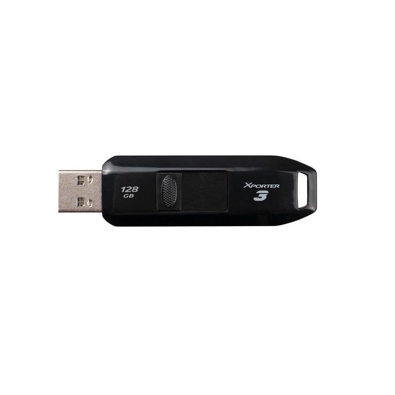 Patriot Clé USB Patriot Xporter 3 128 Go USB-A 3.2 Gen 1 Glissière Noire