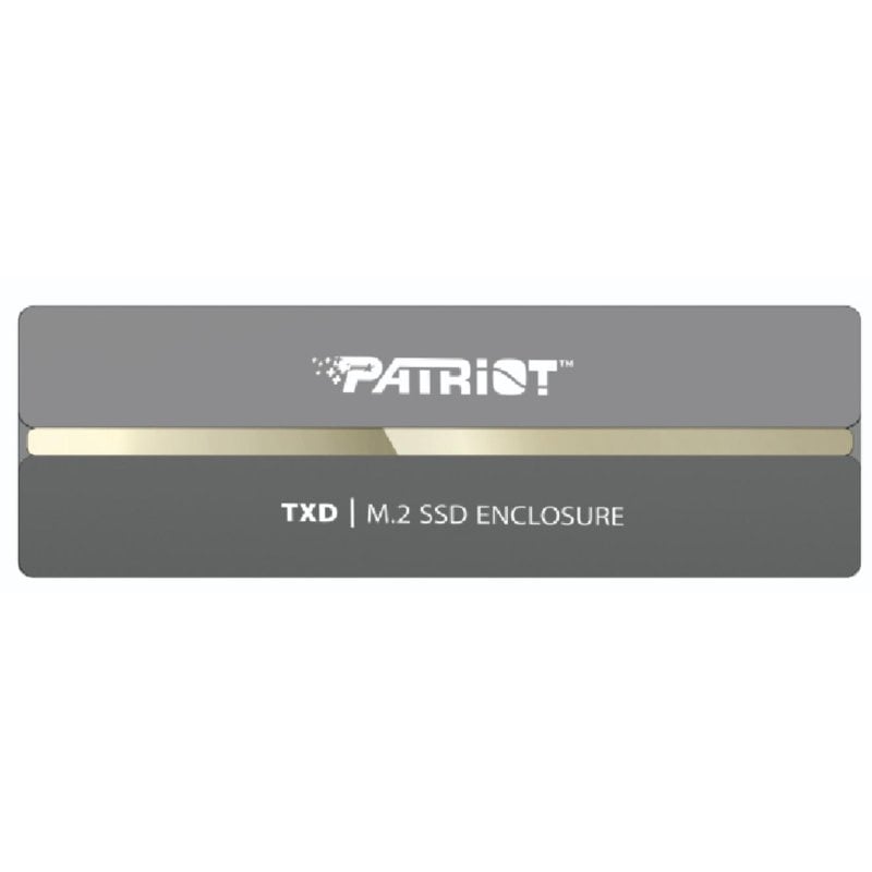 Patriot Boîtier PC Patriot TXD PCIe M.2 2280 Aluminium Silver USB Type-C 10 Gbit s Hot-swap