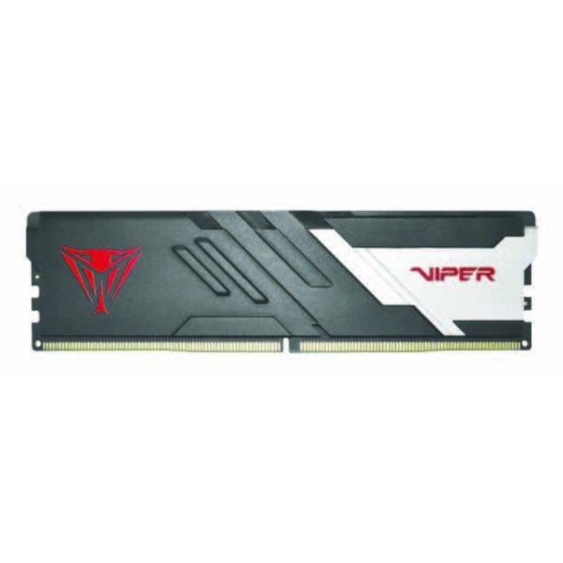 Patriot Mémoire RAM Patriot Viper Venom 8 Go 1x8Go DDR5 6000MHz CL40 Intel XMP Black White