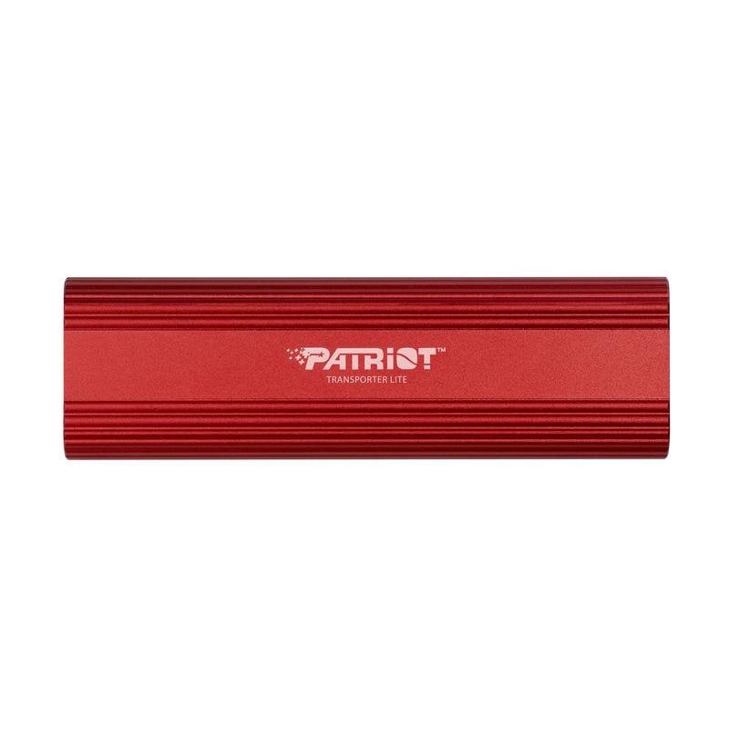 Patriot Disque Dur Patriot Transporter Lite 512GB SSD USB-C 1000Mo s Aluminium Red
