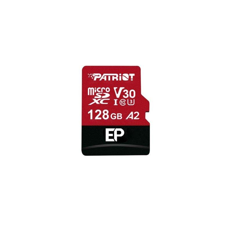 Patriot Carte mémoire Patriot PEF128GEP32MCX 128 Go MicroSDXC U3 V30 A2