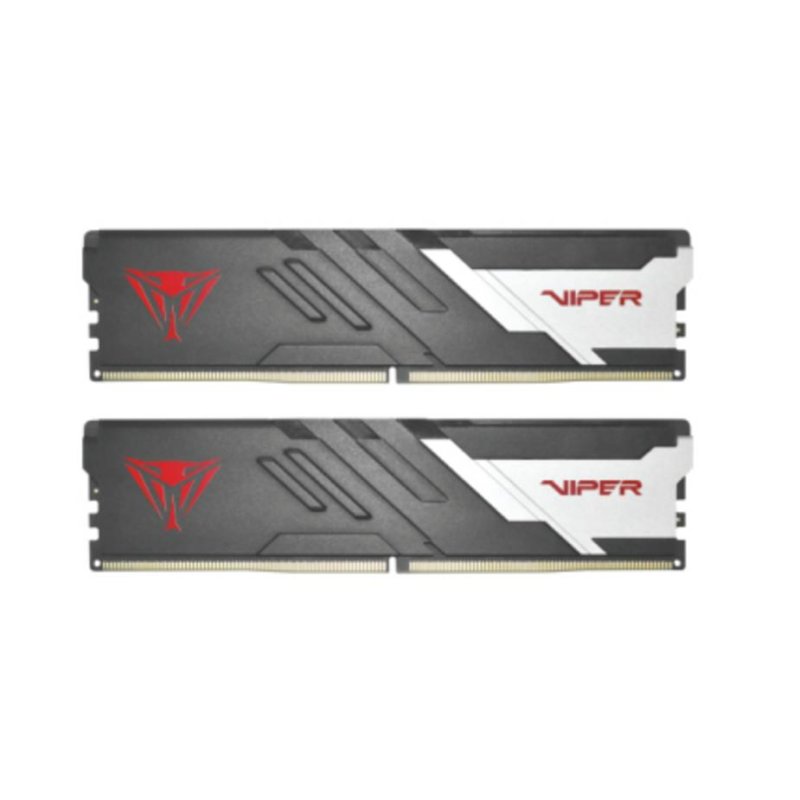 Patriot Mémoire RAM Patriot Viper Venom PVV564G600C30K 64GB 2x32GB DDR5 4800MHz CL40 Intel XMP AMD EXPO Black Red Silver