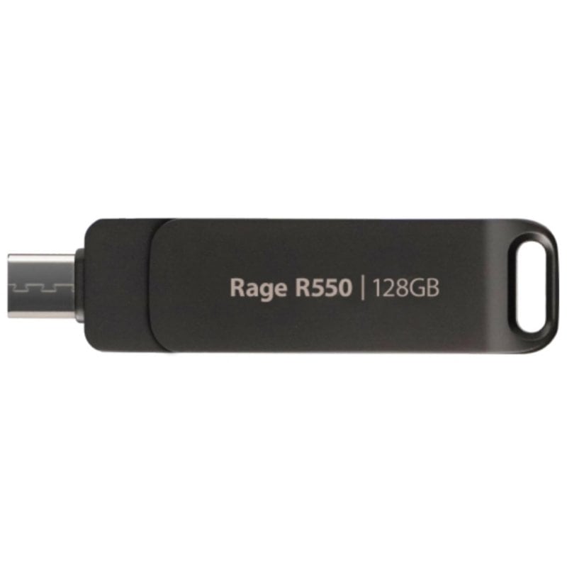 Patriot Clé USB Patriot Rage R550 128 Go USB-A et USB-C 3.2 Gen 1 100 Mo s