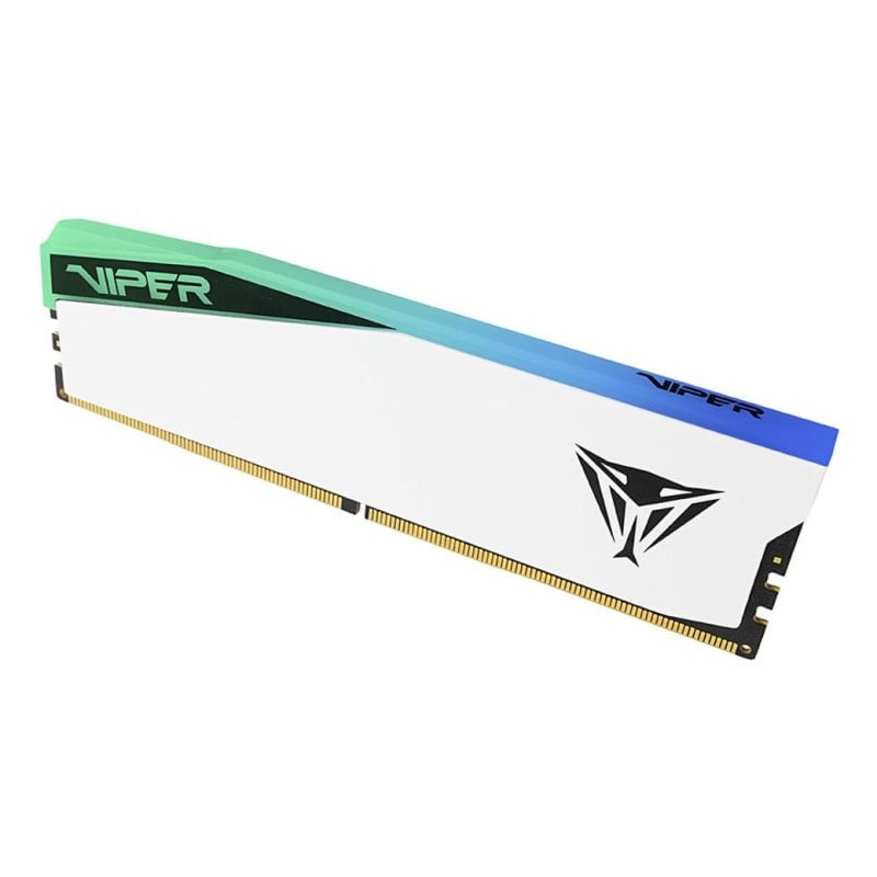 Patriot Mémoire RAM Patriot Viper Elite 5 32Go 2x16Go DDR5 6000MHz CL32 RGB Multicolore