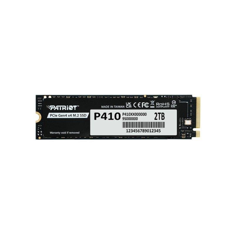 Patriot Disque Dur Patriot Viper P410 2TB M.2 NVMe PCIe Gen4x4 5000Mo s