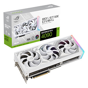 Asus GeForce RTX 4090 ROG STRIX 24G WHITE
