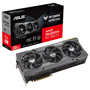 ASUS TUF Gaming Radeon RX 7900 XT OC Edition 20GB GDDR6
