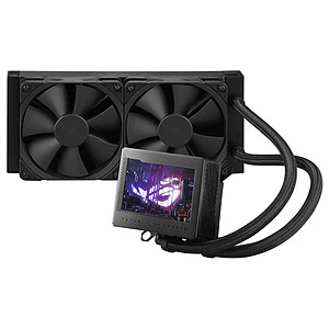 ASUS ROG RYUJIN III 240 Processeur Refroidisseur de liquide tout en un 12 cm Noir 1 piA�ces
