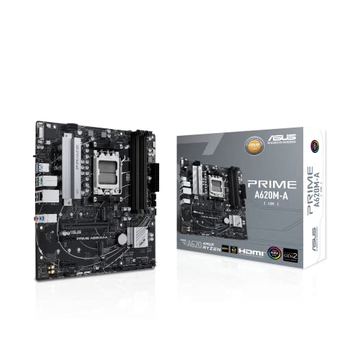Asus ASUS PRIME A620M-A-CSM Prise micro ATX AMD A620 AM5