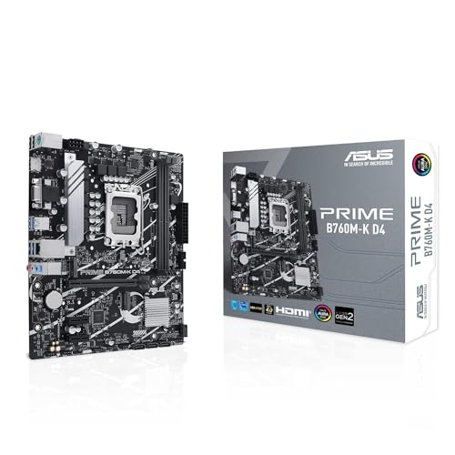   ASUS PRIME B760M K Intel B760 LGA 1700 micro ATX
