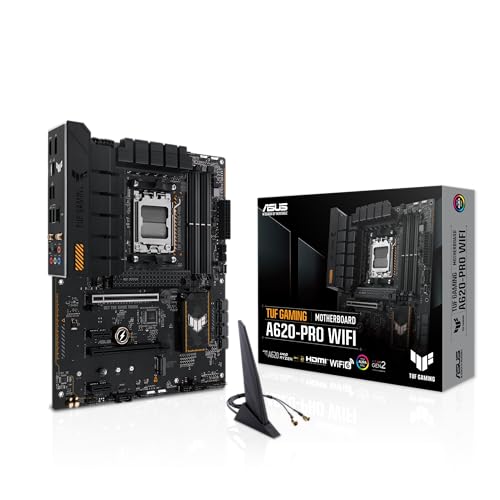 Asus Carte mère ASUS TUF GAMING A620-PRO WIFI AMD A620 Socket AM5 DDR5 ATX WiFi 6 RGB