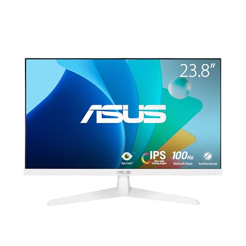 Asus Vy249hF-W - LeD-Monitor - Gaming - 61 Cm (24 ) (23.8 Sichtbar) - 1920 X 1080 Full Hd (1080p) @ 100 Hz - Ips - 250 Cd m - 1300 1 - 1 Ms - Hdmi