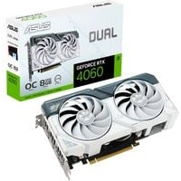 ASUS Dual GeForce RTX 4060 White OC Edition 8 Go
