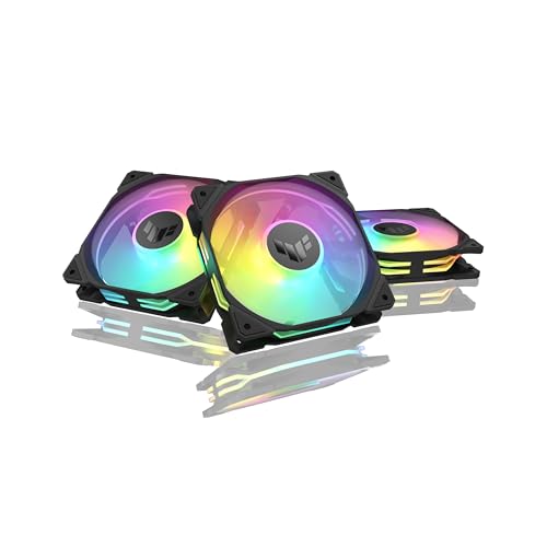 Asus ASUS TUF GAMING TR120 ARGB 3IN1 Black Boitier PC Refroidisseur d'air 12 cm Black