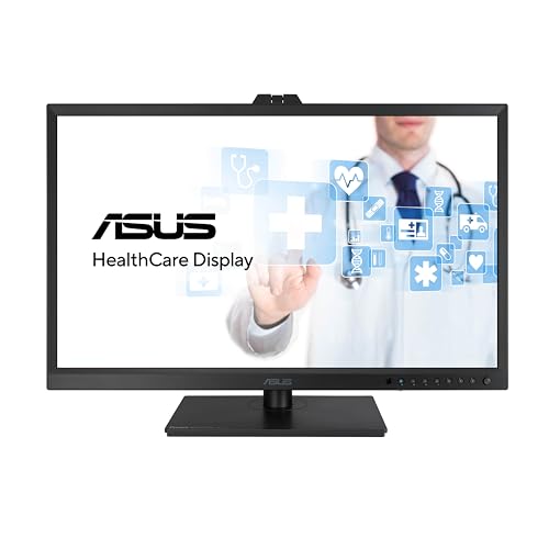 ASUS Healthcare OLED HA3281A Moniteur 32 4K UHD 16 9, 8MP 3840 x 2160 10 Bits, certifié AGLR, DICOM, colorimètre intégré, calibrage Automatique, Ergonomique, DP 1.4, HDMI, USB-C avec 15 W