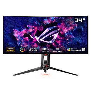 ASUS 34 OLED ROG Swift PG34WCDM
