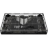 ASUS TUF Gaming ARGB PWM Hub de Ventilateur (6 Ports pour Ventilateur de boîtier PWM et contrôle ARGB, 2 Ports d'alimentation SATA, synchronise Le Refroidissement et Les Effets d'éclairage, Fixation