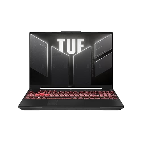 ASUS TUF Gaming A16-TUF607PV-QT023W 16 Pouces QHD 165Hz AMD Ryzen 9 7845HX Processeur, DDR5 16GB RAM, 1TB PCIe 4.0 NVMe SSD, NVIDIA GeForce RTX 4060 GPU 140w - Clavier AZERTY