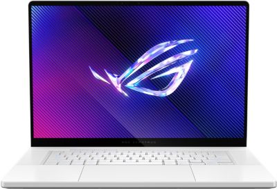PC portable Asus ROG ZEPHYRUS G16 GA605WI DR1W Blanc AMD Ryzen 9 32G 1TB MVMe M.2 PCIe 4.0 SSD Nvidia GeForce RTX 4070 Ecran av