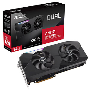 ASUS DUAL Radeon RX 7900 XTX OC 24GB GDDR6
