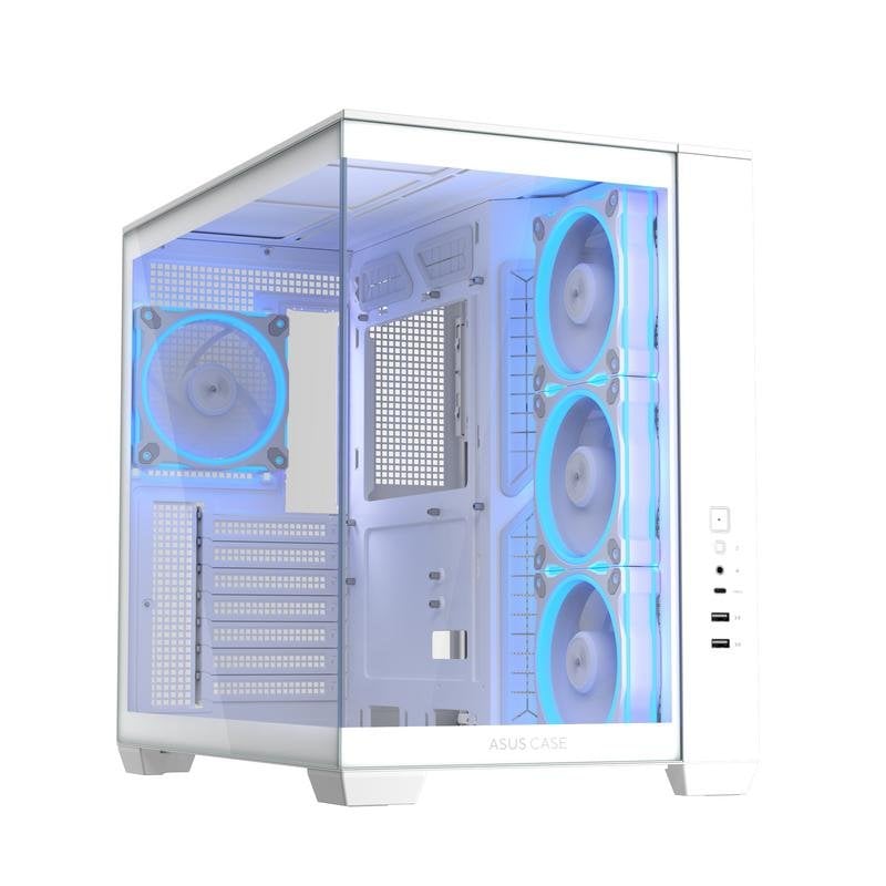 Asus Tour ATX Asus A32 Plus TG ARGB White Verre Trempe RGB