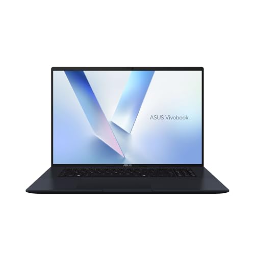 ASUS Vivobook 18 S1807HA-S8022W 18.4 Pouces WUXGA 144Hz Pc Portable (AMD Ryzen 7 260 Processeur 3.8 GHz, 32GB DDR5, 1TB SSD, AMD Radeon Graphics, Windows 11 Home) – Clavier AZERTY Rétroéclairé